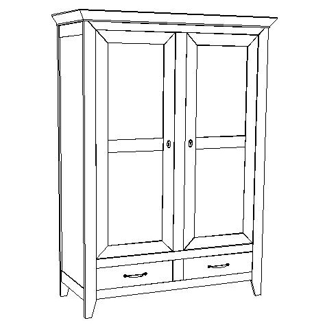 plan armoire